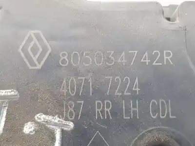 Peça sobressalente para automóvel em segunda mão fechadura da porta traseira esquerda por renault captur dynamique referências oem iam 805034742r  805034742r