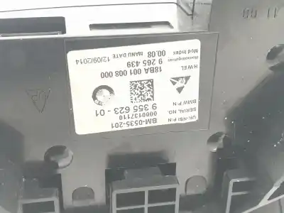 Peça sobressalente para automóvel em segunda mão quadrante por mini mini 1.2 12v referências oem iam 9355623  62106843993
