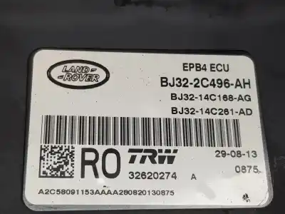 Peça sobressalente para automóvel em segunda mão módulo eletrônico por land rover range rover evoque pure referências oem iam bj322c496ah  lr035288