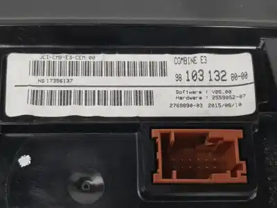 Peça sobressalente para automóvel em segunda mão display gps / multimídia por citroen c4 cactus feel edition referências oem iam 9810313280  9813854080