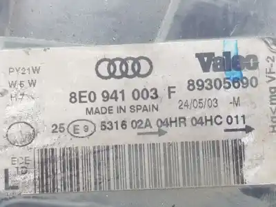 Автозапчасти б/у левая фара за audi a4 b6 avant (8e5) 1.9 tdi ссылки oem iam 8e0941003f  8e0941003f