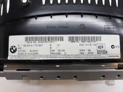 Second-hand car spare part multifunction display for bmw 3 coupé (e92) 335 d oem iam references 65829179807  65829118722