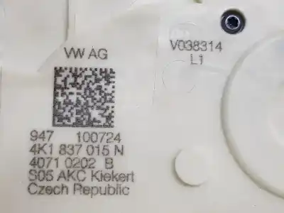 İkinci el araba yedek parçası sol ön kapi kilidi için cupra sin definir sin definir oem iam referansları 4k1837015n  4k1837015n