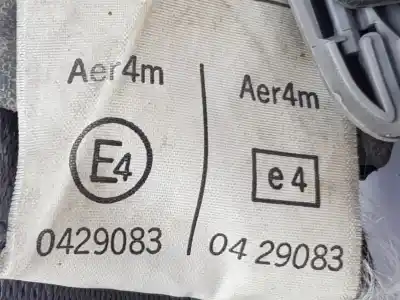 Pezzo di ricambio per auto di seconda mano cintura di sicurezza anteriore destra per mitsubishi montero (v60/v70) 3.2 di-d avance riferimenti oem iam mr619674  mr619674