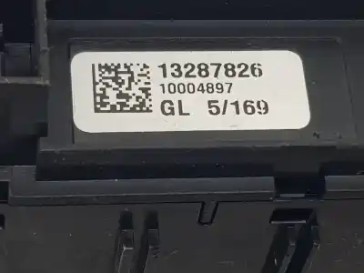 Peça sobressalente para automóvel em segunda mão interruptor 4 piscas - emergência por opel meriva b selective referências oem iam 13287826  13287826