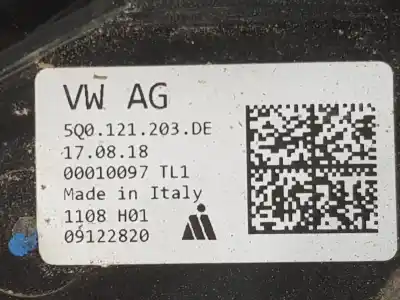 Pièce détachée automobile d'occasion ventilateur pour volkswagen tiguan (ad1, ax1) 2.0 tdi références oem iam 5q0121203de  5q0121203de