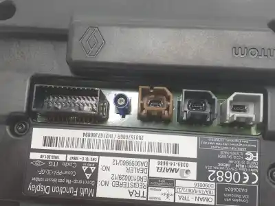 Second-hand car spare part multifunction display for renault trafic iii minibus / passenger jg_ (2014-..) minibus / passenger oem iam references 259157606r  259150869r