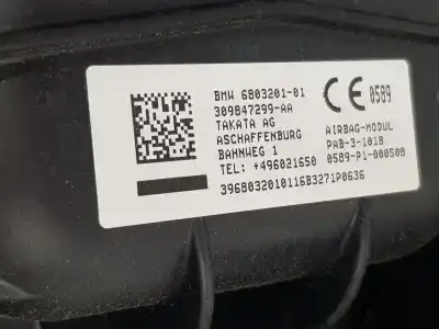 Автозапчастина б/у комплект подушки безпеки для bmw 2 active tourer (f45) 214 d посилання на oem iam   