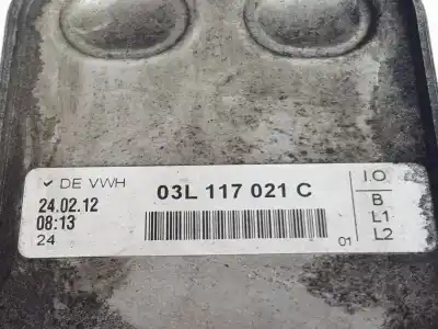 Pièce détachée automobile d'occasion radiateur d'huile pour audi a4 b8 avant (8k5) 2.0 tfsi références oem iam 03l117021c  03l117021c