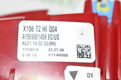 Автозапчастина б/у правий ліхтар для clase c clase gla 2.1 cdi посилання на oem iam a1569061458  a1569061458