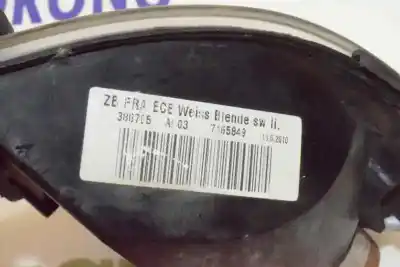 Peça sobressalente para automóvel em segunda mão farolim dianteiro esquerdo por bmw 3 (e46) 320 d referências oem iam 7165849  63137165849