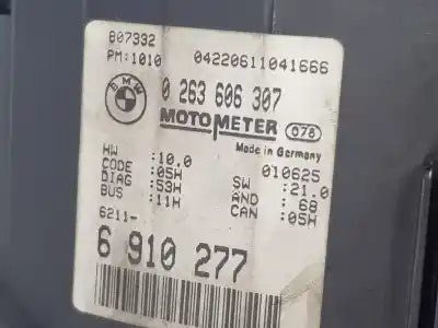 Second-hand car spare part dashboard for bmw serie 3 compacto (e46) 2.0 320td oem iam references 6910277  62116910277