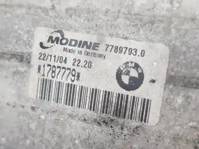 Peça sobressalente para automóvel em segunda mão intercooler por bmw serie 3 compacto (e46) 2.0 320td referências oem iam 7793370  17517793370