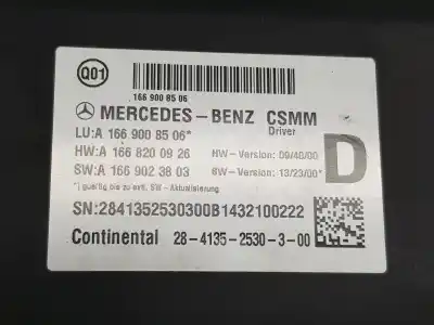 Pezzo di ricambio per auto di seconda mano modulo elettronico per clase c clase m 3.0 cdi riferimenti oem iam a1669008506  a1669008506