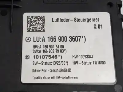Pezzo di ricambio per auto di seconda mano modulo elettronico per clase c clase m 3.0 cdi riferimenti oem iam a1669003607  a1669009518