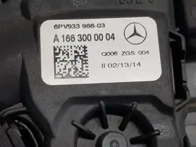 Second-hand car spare part accelerator pedal for clase c clase m 3.0 cdi oem iam references a1663000004  a1663000004