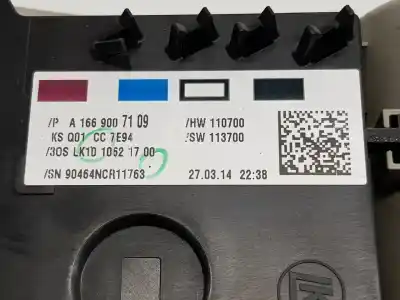 Second-hand car spare part interior light for clase c clase m 3.0 cdi oem iam references a16690071097e94  a1669007109
