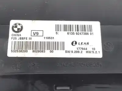Автозапчастина б/у електронний модуль для bmw x3 (f25) 2.0 turbodiesel посилання на oem iam 61359247386  9247386