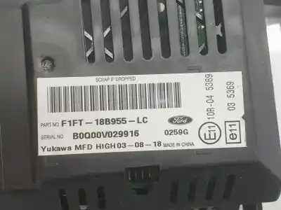 Peça sobressalente para automóvel em segunda mão display gps / multimídia por ford cmax ceu trend referências oem iam f1ft18b955lc  2201388