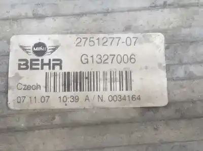 Pezzo di ricambio per auto di seconda mano intercooler per mini clubman (r55) 1.6i 110 cooper d riferimenti oem iam 17512751277  g1327006