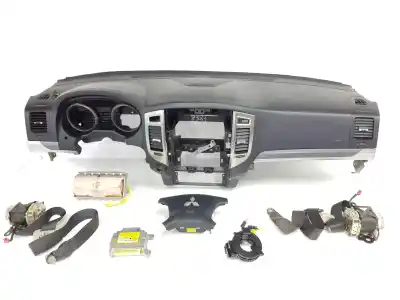 Автозапчастина б/у комплект подушки безпеки для mitsubishi montero (v80/v90) 3.2 di-d intense посилання на oem iam 8000a902xa  7030a805xa