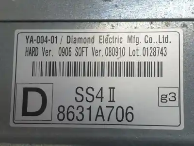 Автозапчасти б/у электронный модуль за mitsubishi montero (v80/v90) 3.2 di-d intense ссылки oem iam 8631a706  8631a706