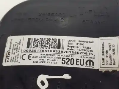 Pièce détachée automobile d'occasion airbag de porte avant gauche pour jeep renegade longitude fwd références oem iam 52017661  52017661