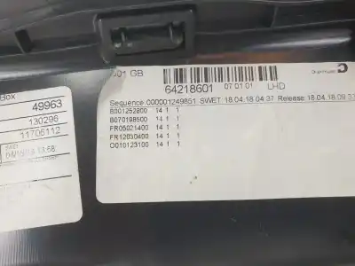 Piesă de schimb auto la mâna a doua torpedou pentru bmw serie x3 (g01) xdrive20d referințe oem iam 51167941045  7941045