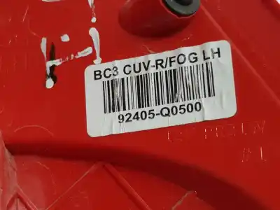 Автозапчастина б/у лампа бампера задній лівий для hyundai bayon (bc3) 1.2 mpi посилання на oem iam 92405q0500  92405q0500