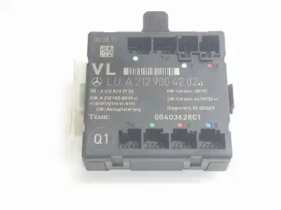Peça sobressalente para automóvel em segunda mão Módulo Eletrônico por MERCEDESBENZ CLASE C BM 204 BERLINA C 200 CDI BlueEfficiency 204.001 Referências OEM IAM A2129004202  A2129004202