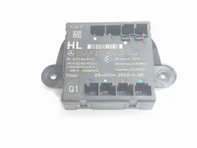 Peça sobressalente para automóvel em segunda mão Módulo Eletrônico por MERCEDESBENZ CLASE C BM 204 BERLINA C 200 CDI BlueEfficiency 204.001 Referências OEM IAM A2129003906  A2129003906