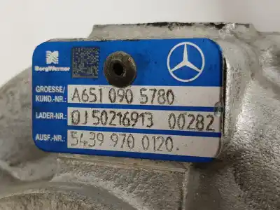 Peça sobressalente para automóvel em segunda mão turbocompresor por clase c clase m 2.1 cdi referências oem iam a6510905780  a6510905780