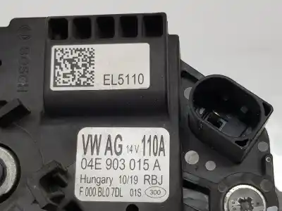 Second-hand car spare part alternator for audi a1 sportback 1.0 tfsi oem iam references 04e903015a  04e903015h