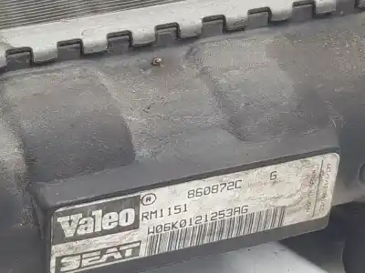 Gebrauchtes Autoersatzteil wasserradiator zum seat ibiza (6k1) stella oem-iam-referenzen 6k0121253ag  6k0121253ag