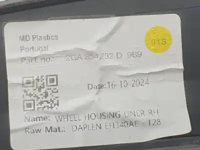 Автозапчасти б/у ПРАВОЕ ПЕРЕДНЕЕ КРЫЛО за VOLKSWAGEN TROC D11  ссылки OEM IAM 2GA854732D  2GA854732D