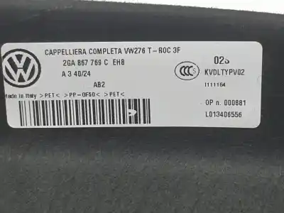Автозапчасти б/у ЗАДНИЙ ПОДДОН за VOLKSWAGEN TROC D11 DARK ссылки OEM IAM 2GA867769CEH8  