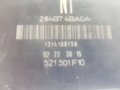 Автозапчастина б/у реле/запоперівник для nissan qashqai ii suv (j11, j11_) 1.5 dci посилання на oem iam 284b74ba0a  284b74ba0a