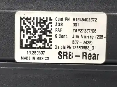 Second-hand car spare part fuse box unit for mercedesbenz clase r bm 251 280 cdi 4matic 251.020 oem iam references a1645402372