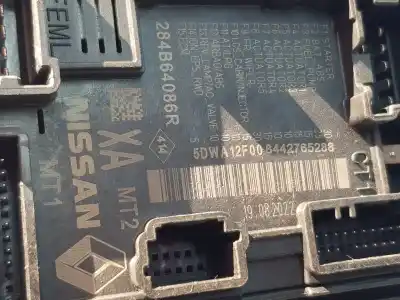 Second-hand car spare part fuse box unit for renault captur ii etech engineered oem iam references 284b64086r  284b64086r