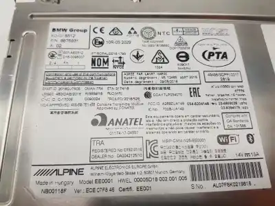 Second-hand car spare part Audio System / Radio Cd for MINI MINI 5-TRG. (F55) One OEM IAM references 65129875931  5B36360