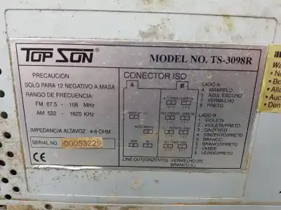 Автозапчасти б/у аудиосистема / радио cd за mitsubishi montero v20 v40 2500 td gl 3ptas. ссылки oem iam   