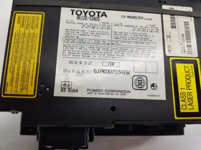İkinci el araba yedek parçası ses sistemi / radyo cd için lexus is 200 (ds2/is2) 220d oem iam referansları 8612053420  8612053420