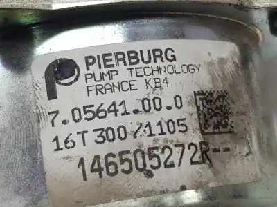 Peça sobressalente para automóvel em segunda mão depressor de travões / bomba de vácuo por renault clio iv limited referências oem iam 146505272r  146505272r