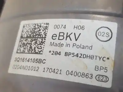 Peça sobressalente para automóvel em segunda mão servo freio por skoda superb combi (3v5) 2.0 tdi referências oem iam 3q1614105bc  3q1614105bc