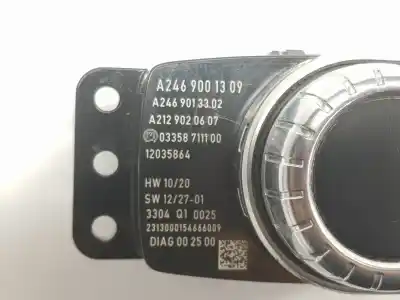 Peça sobressalente para automóvel em segunda mão comandos de alavanca por clase c clase a 1.5 cdi referências oem iam a2469001309  a2469001309