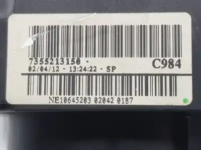 Pezzo di ricambio per auto di seconda mano  per FIAT PUNTO EVO (199_)  Riferimenti OEM IAM 7355213150  7355213150
