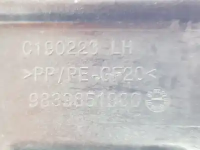 Second-hand car spare part medium for opel astra berlina 5p elegance oem iam references 9839851980
