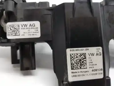 Автозапчастина б/у управління рульмом для skoda superb 2.0 tdi посилання на oem iam 5q0953502ae  5q0953502ag