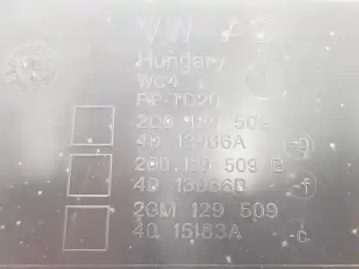 Автозапчастина б/у повітряний канал для seat ibiza 1. tgi ecofuel посилання на oem iam 2q0129509  2q0129509