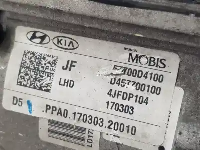 Second-hand car spare part steering rack for kia optima drive oem iam references 57700d4100  57770d4100